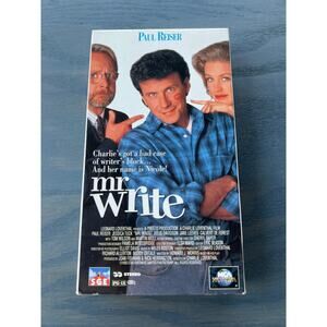 Mr Write Paul Reiser Romance Comedy Movie Vintage 1993 VHS Tape Pre-Loved
